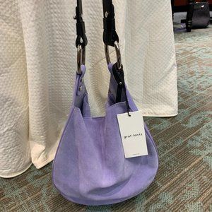 Graf Lantz Bixel Suede Shoulder Bag